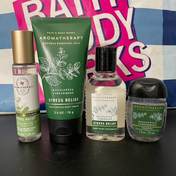 Bath & Body Works Other - NEW Bath and Body Works Stress Relief Travel Set BBW